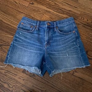Madewell denim shorts